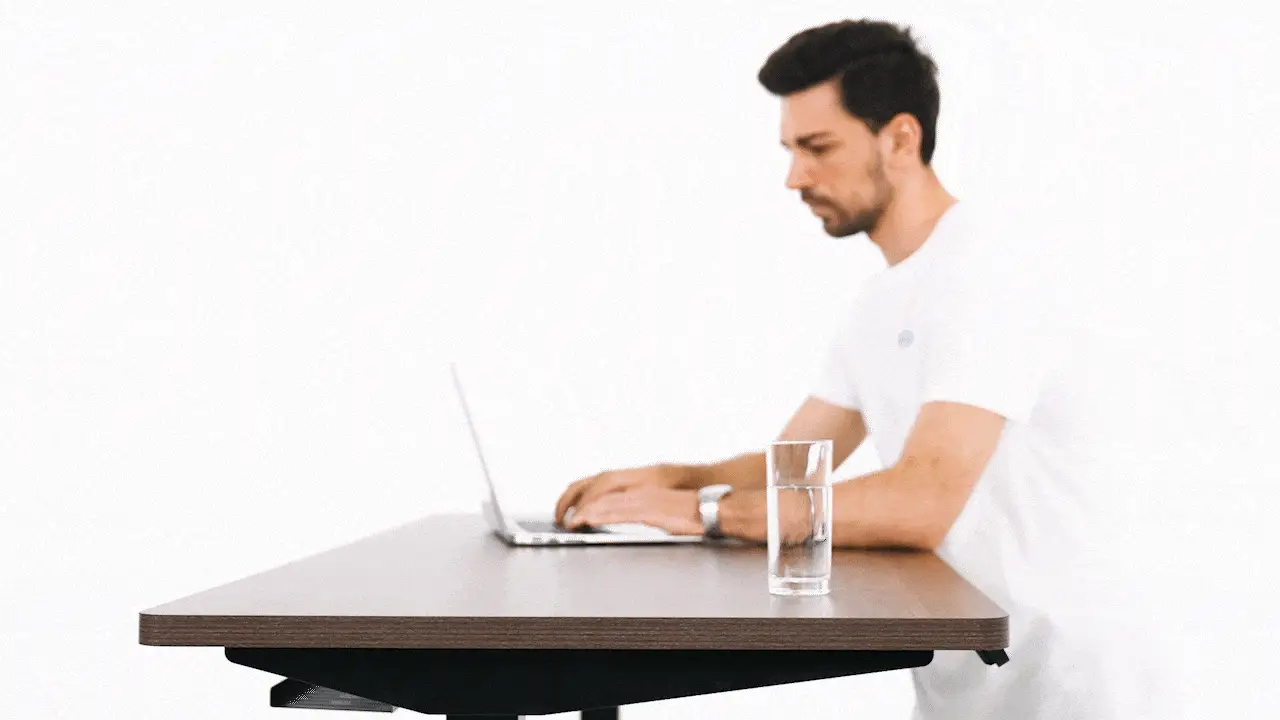 Retractable Lift Desk Stand