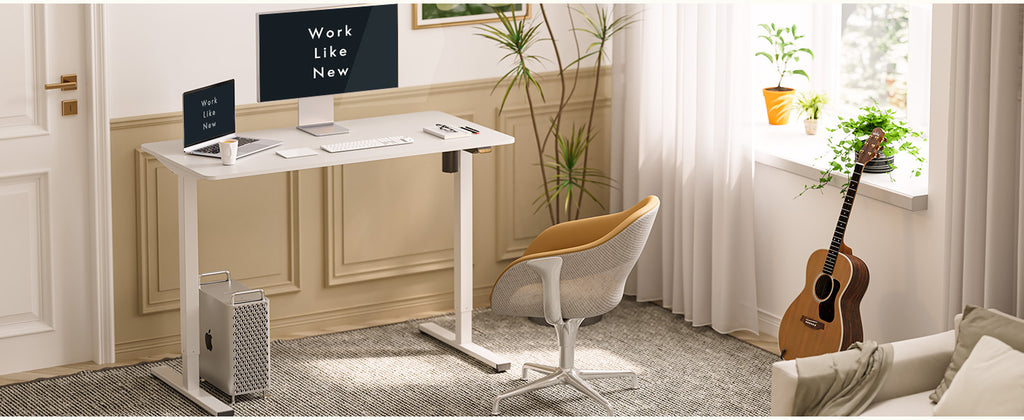 Revolusjonerende Workspace Wellness: Fordelene med en smart løftebordramme
